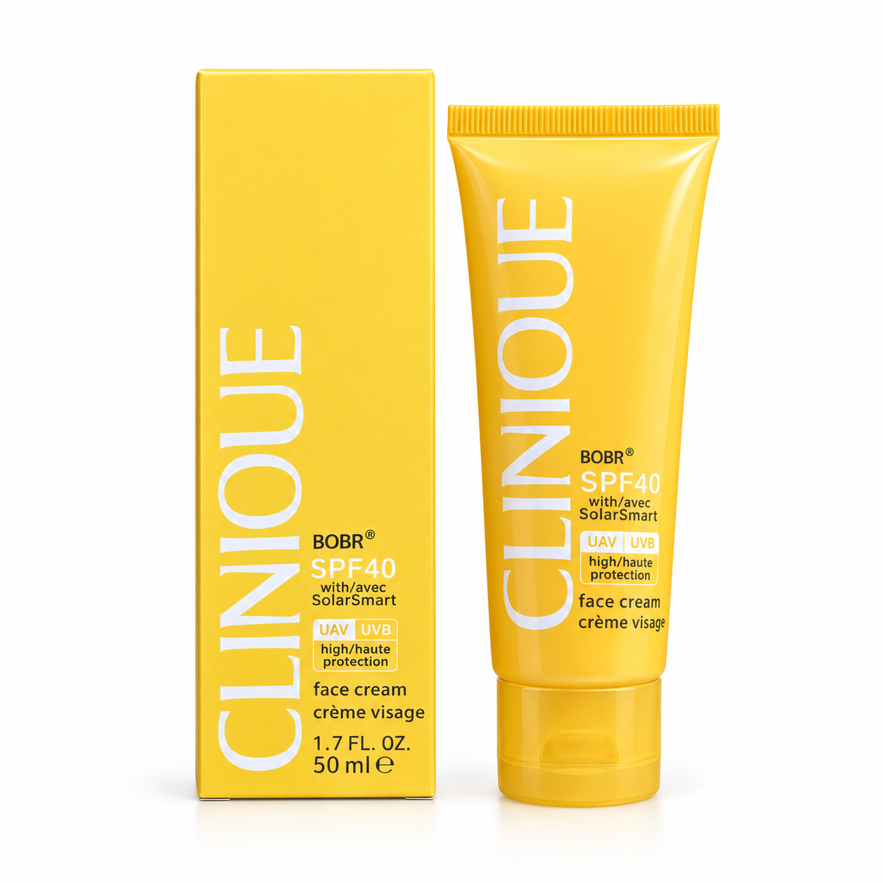کرم ضدآفتاب صورت کلینیک SPF 40